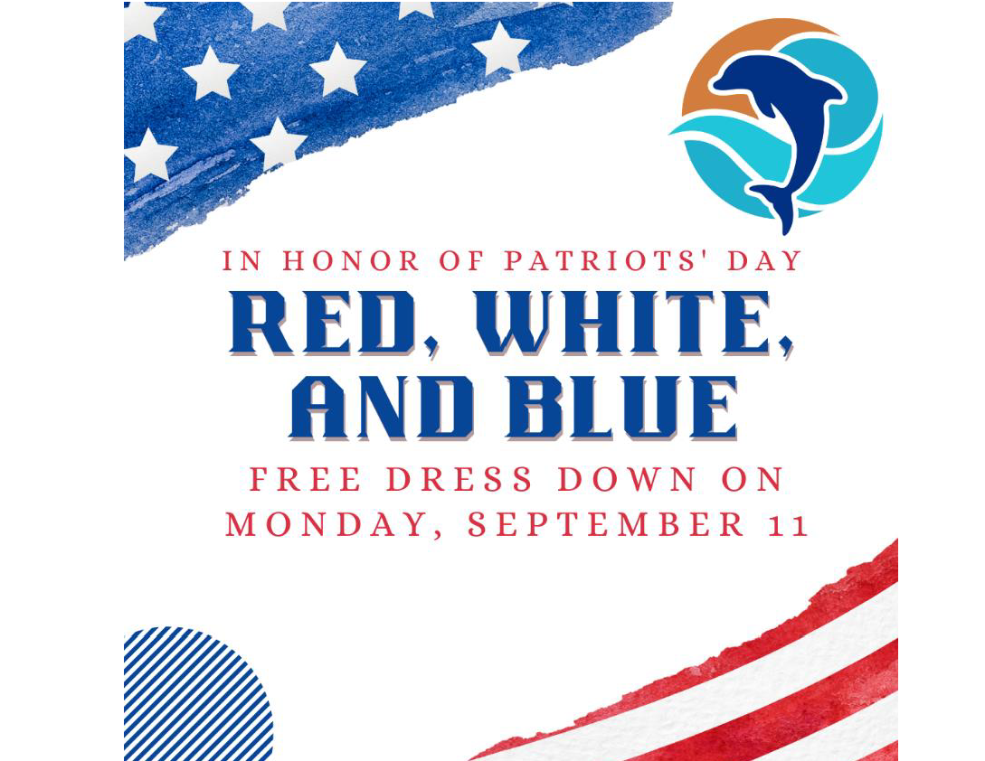 Red, White, and Blue Dress Down