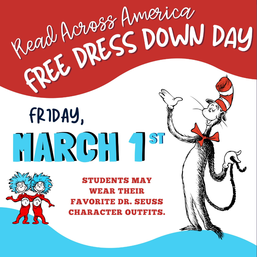 Free Dress Down Day - Dr. Seuss Themed