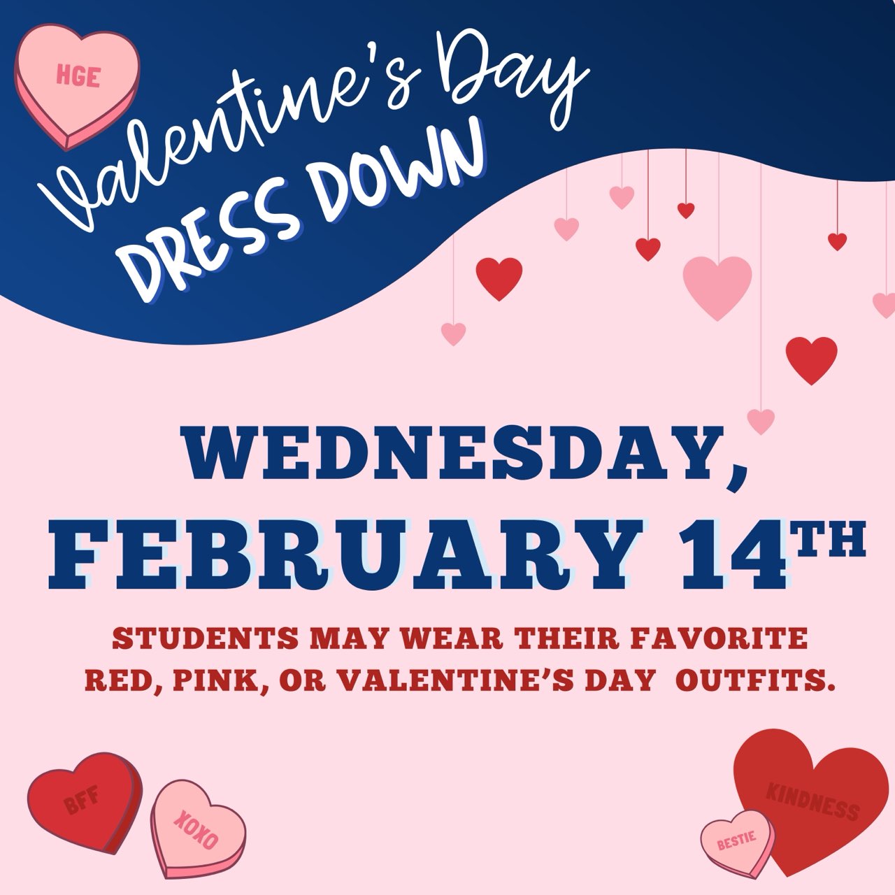 Valentine's Day Dress Down